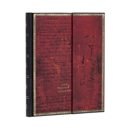 Orwell, Nineteen Eighty-Four Ultra Lined Hardcover Journal (Wrap Closure) (inbunden, eng)