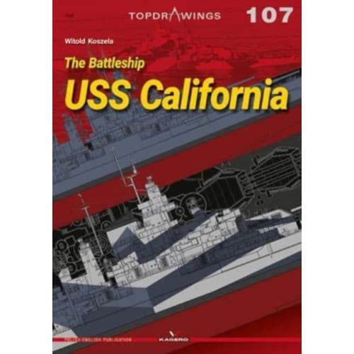 The Battleship USS California (häftad, eng)