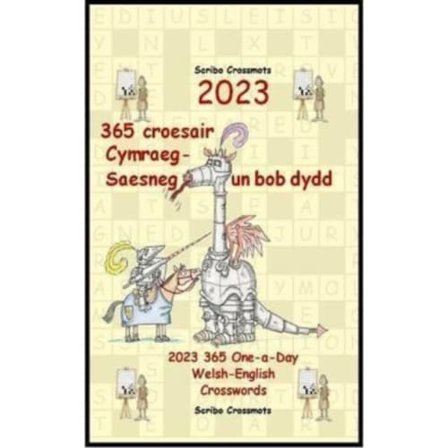2023 365 croesair Cymraeg-Saesneg un bob dydd (häftad, eng)