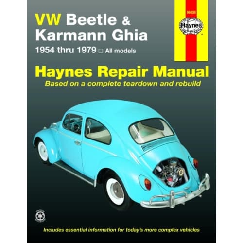 Volkswagen VW Beetle & Karmann Ghia (1954-1979) Haynes Repair Manual (USA) (häftad, eng)