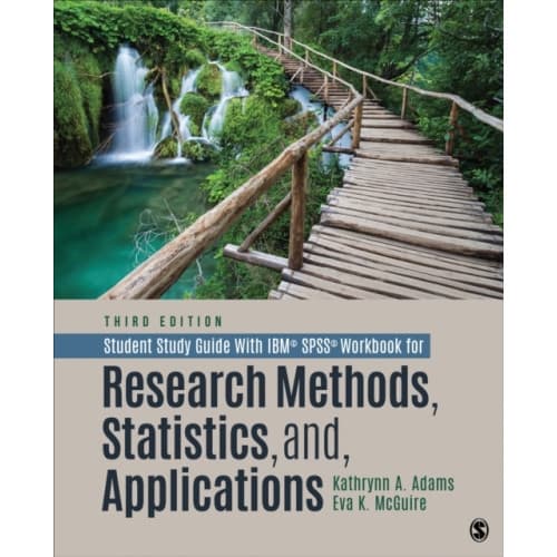 Student Study Guide With IBM® SPSS® Workbook for Research Methods, Statistics, and Applications (häftad, eng)