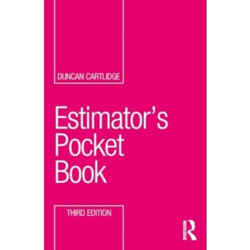 Estimator’s Pocket Book (häftad, eng)