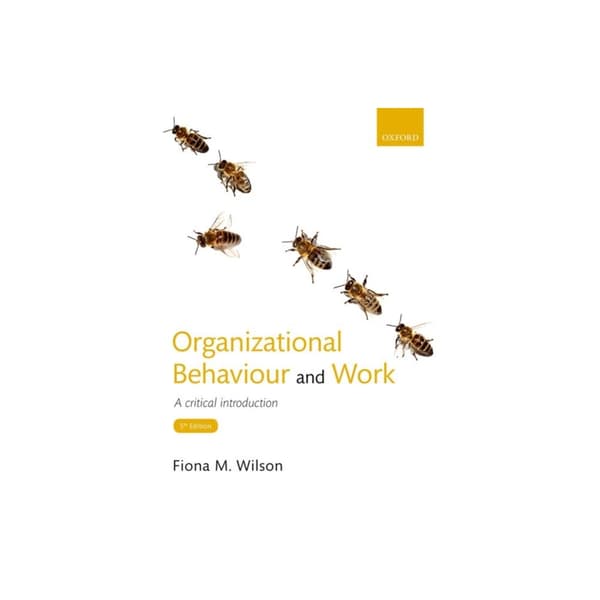 Organizational Behaviour and Work (häftad, eng)