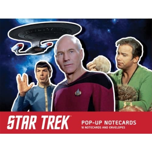 Star Trek Pop-Up Notecards (inbunden, eng)