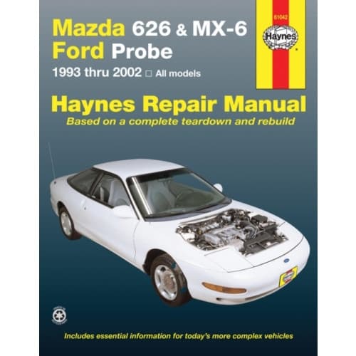 Mazda 626, MX-6 & Ford Probe covering Mazda 626 (93-02), Mazda MX-6 & Ford Probe (93-97) Haynes Repair Manual (USA) (häftad, eng)