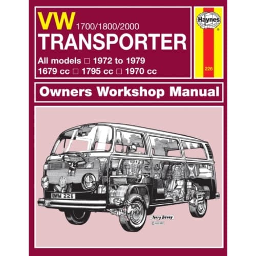 VW Transporter 1700, 1800 & 2000 (72 - 79) Haynes Repair Manual (häftad, eng)