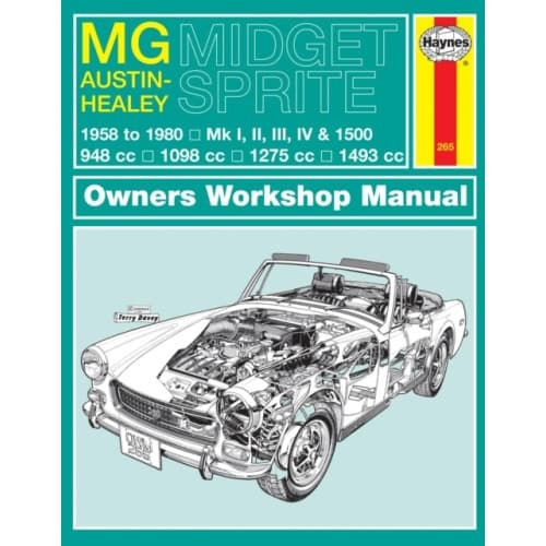 MG Midget & Austin-Healey Sprite (58 - 80) Haynes Repair Manual (häftad, eng)