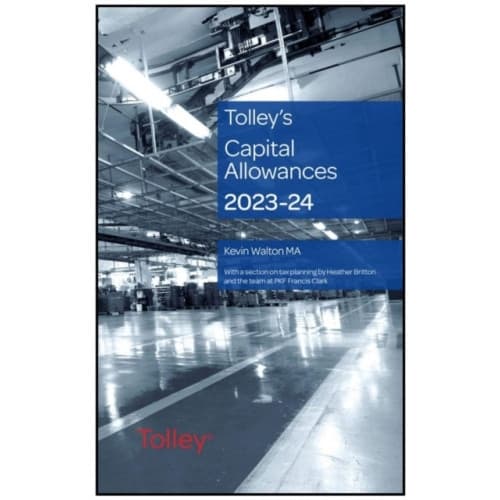 Tolley's Capital Allowances 2023-24 (häftad, eng)