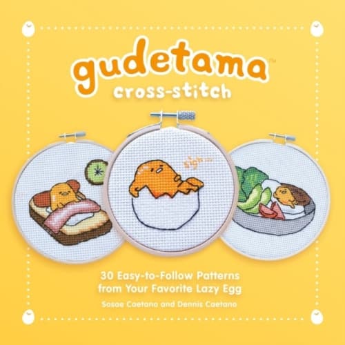 Gudetama Cross-Stitch (inbunden, eng)