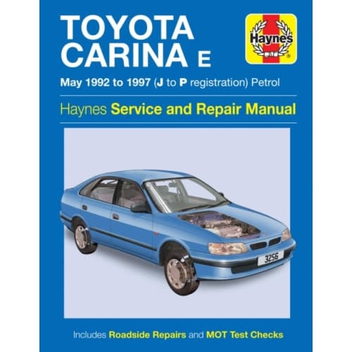 Toyota Carina E Petrol (May 92 - 97) Haynes Repair Manual (häftad, eng)