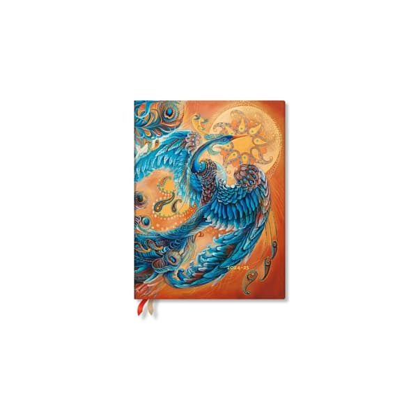 Skybird (Birds of Happiness) Ultra 12-month Vertical Softcover Flexi Dayplanner 2025 (Elastic Band Closure) (häftad, eng)