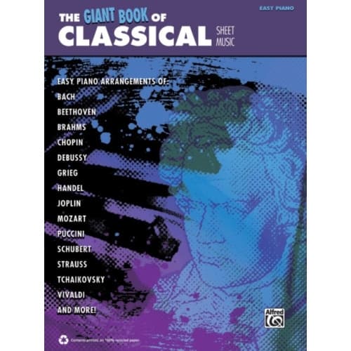 GIANT BOOK OF CLASSICAL SHEET MUSIC (häftad, eng)
