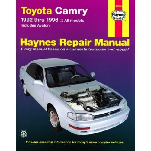 Toyota Camry & Avalon (92 - 96) (häftad, eng)