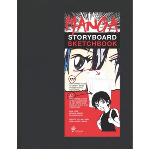 Manga Storyboard Sketchbook (inbunden, eng)