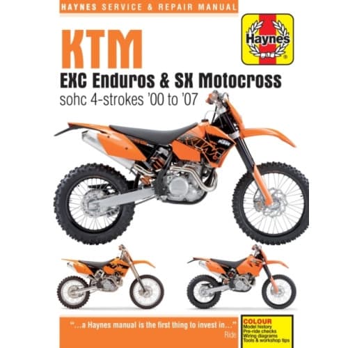KTM EXC Enduros & SX Motocross sohc 4-strokes (00 - 07) (häftad, eng)