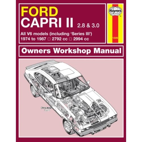 Ford Capri II (and III) 2.8 & 3.0 V6 (74 - 87) Haynes Repair Manual (häftad, eng)
