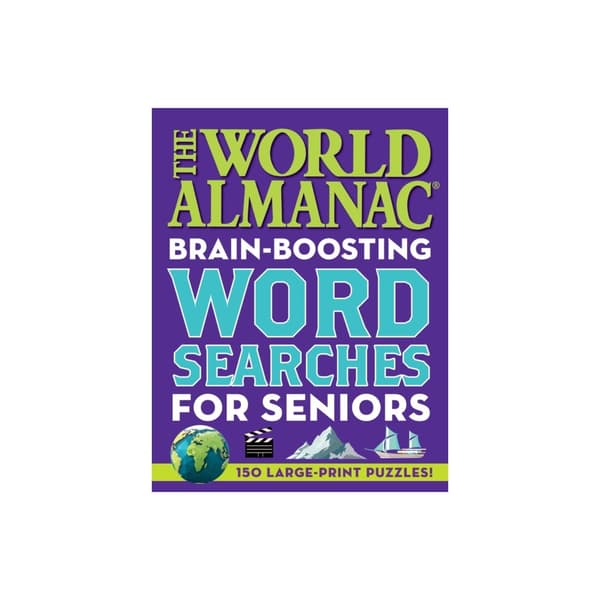 The World Almanac Brain-Boosting Word Searches (häftad, eng)