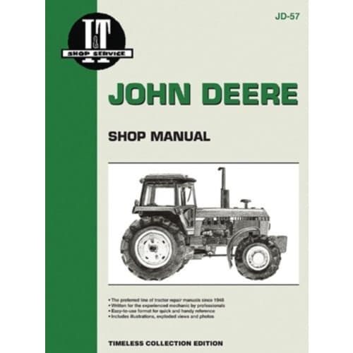 John Deere Model 4050-4850 Tractor Service Repair Manual (häftad, eng)