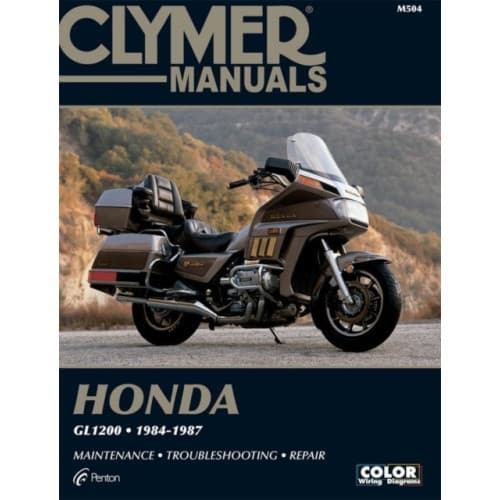 Honda GL1200 Gold Wing Motorcycle (1984-1987) Service Repair Manual (häftad, eng)
