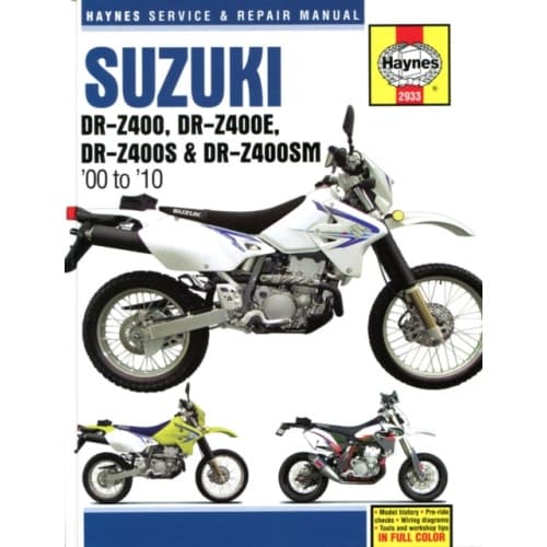 Suzuki DR-Z400, DR-Z400E, DR-Z400S & DR-Z400SM (00 to 10) (häftad, eng)