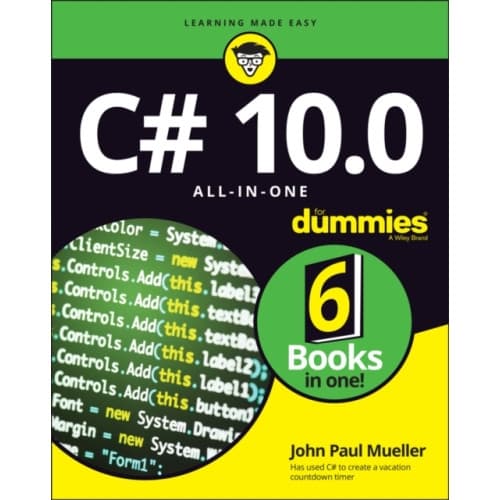 C# 10.0 All-in-One For Dummies (häftad, eng)