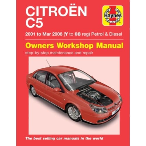 Citroen C5 Petrol & Diesel (01 - Mar 08) Haynes Repair Manual (häftad, eng)