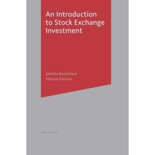 An Introduction to Stock Exchange Investment (häftad, eng)