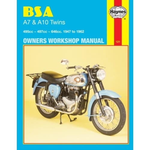 BSA A7 & A10 Twins (47 - 62) Haynes Repair Manual (häftad, eng)