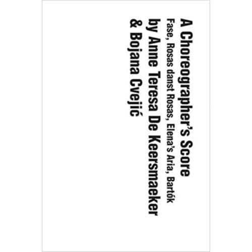 A Choreographer's Score (häftad, eng)