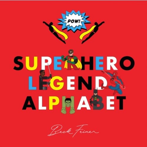 Superhero Legends Alphabet: Men (inbunden, eng)