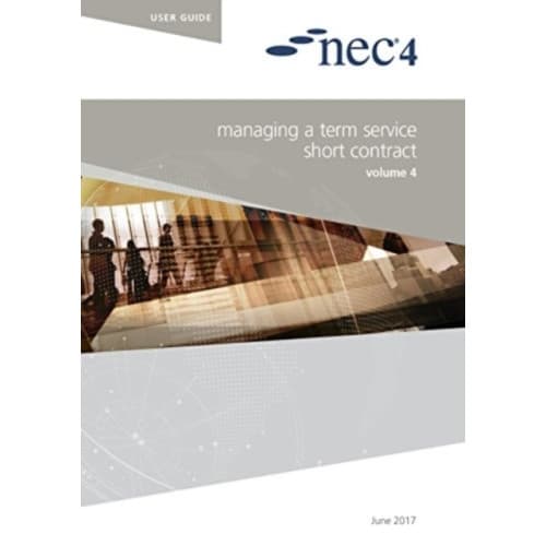NEC4: Managing a Term Service Short Contract (häftad, eng)