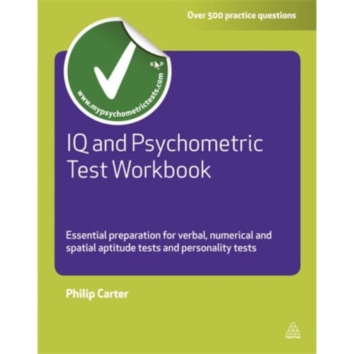 IQ and Psychometric Test Workbook (häftad, eng)