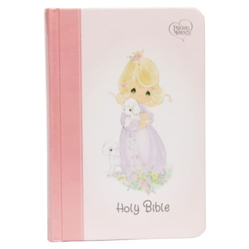 NKJV, Precious Moments Small Hands Bible, Hardcover, Pink, Comfort Print (inbunden, eng)