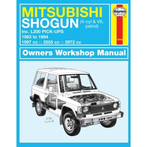Mitsubishi Shogun & L200 Pick Ups (83 - 94) (häftad, eng)