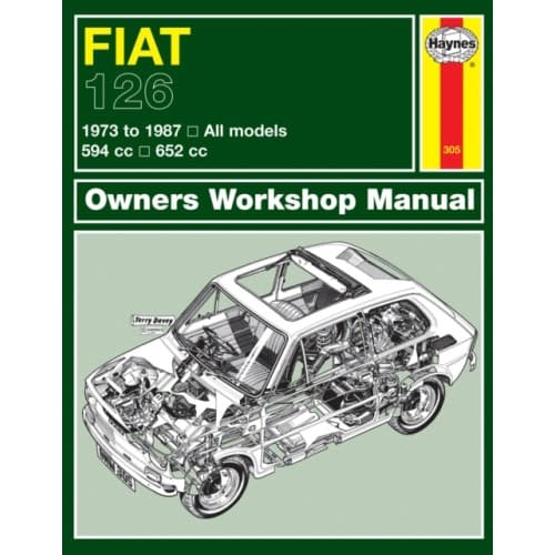 Fiat 126 (73 - 87) Haynes Repair Manual (häftad, eng)