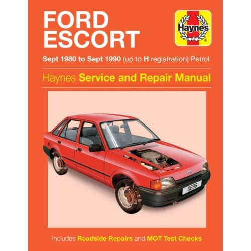 Ford Escort Petrol (Sept 80 - Sept 90) Haynes Repair Manual (häftad, eng)