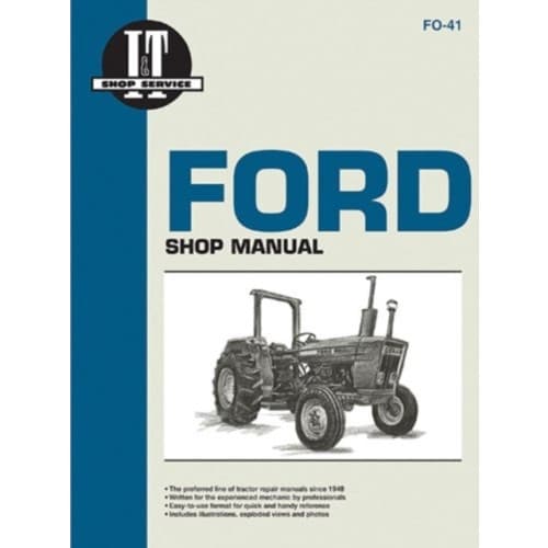 Ford Model 2310-4610SU Tractor Service Repair Manual (häftad, eng)