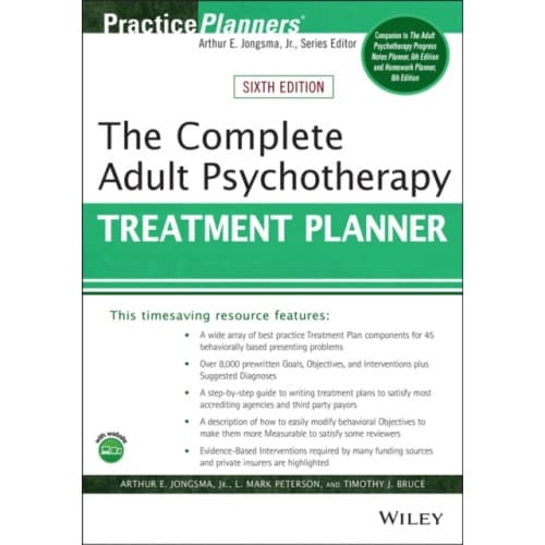 The Complete Adult Psychotherapy Treatment Planner (häftad, eng)