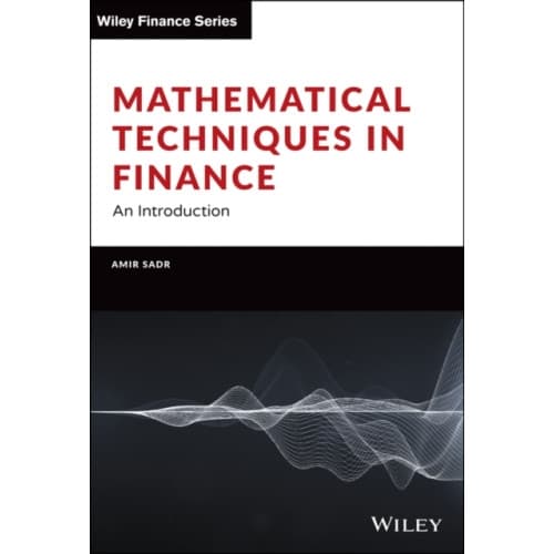 Mathematical Techniques in Finance (inbunden, eng)