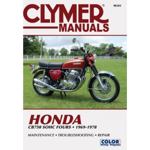 Honda CB750 Single Overhead Cam Motorcycle, 1969-1978 Service Repair Manual (häftad, eng)