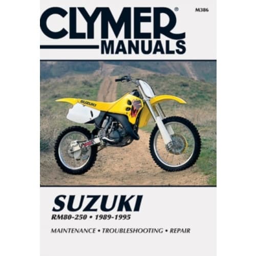 Suzuki RM80-250 Motorcycle (1989-1995) Service Repair Manual (häftad, eng)