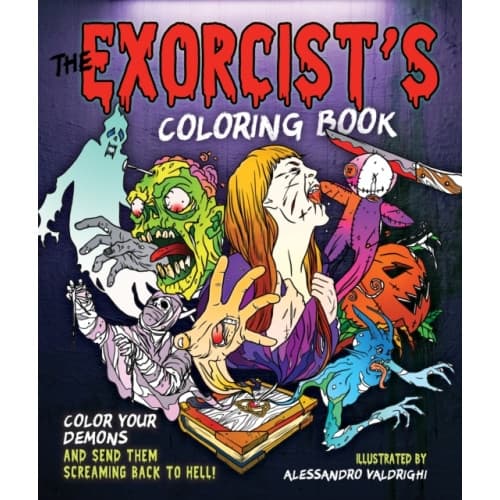 The Exorcist's Coloring Book (häftad, eng)