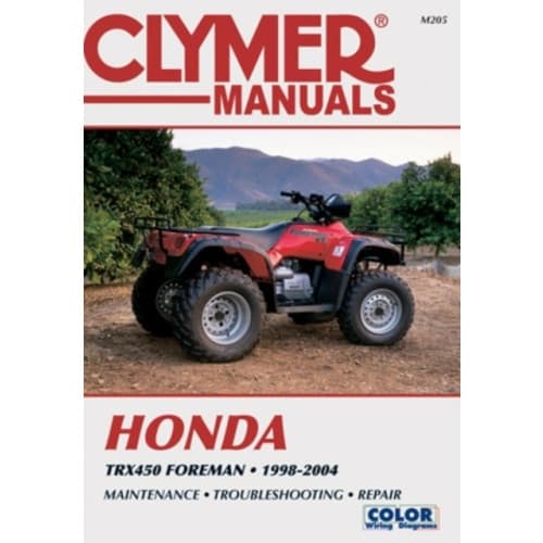 Honda TRX450 Foreman Series ATV (1998-2004) Service Repair Manual (häftad, eng)
