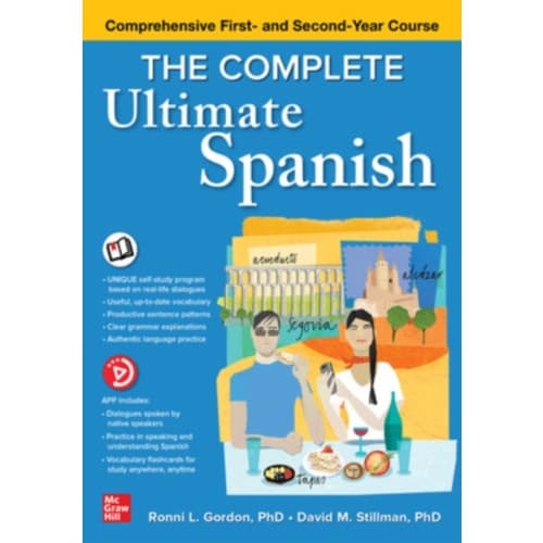 The Complete Ultimate Spanish: Comprehensive First- and Second-Year Course (häftad, eng)