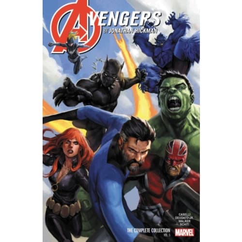 Avengers By Jonathan Hickman: The Complete Collection Vol. 5 (häftad, eng)
