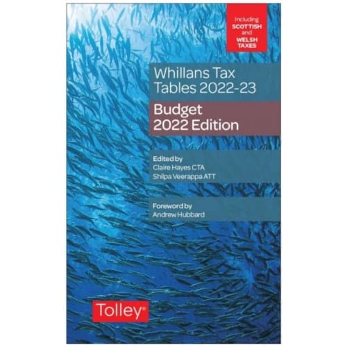 Whillans's Tax Tables 2022-23 (Budget edition) (häftad, eng)