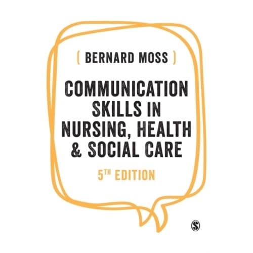 Communication Skills in Nursing, Health and Social Care (inbunden, eng)