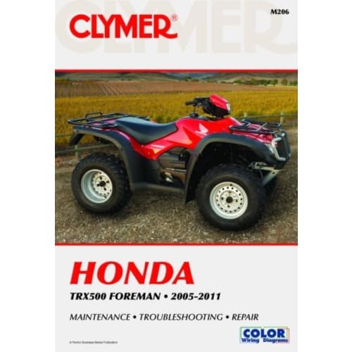 Honda TRX500 Foreman Series ATV (2005-2011) Service Repair Manual (häftad, eng)