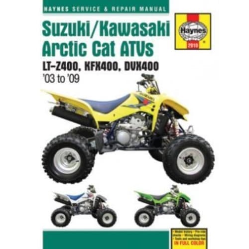 Suzuki/Kawasaki Arctic Cat ATVs (03 - 09) (inbunden, eng)