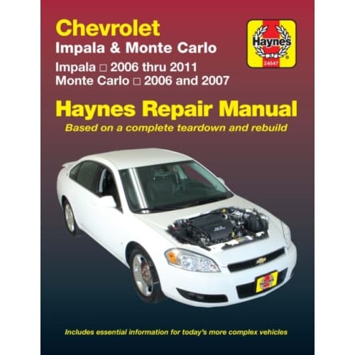 Chevrolet Impala (2006-2011) & Monte Carlo (2006-2007) Haynes Repair Manual (USA) (häftad, eng)